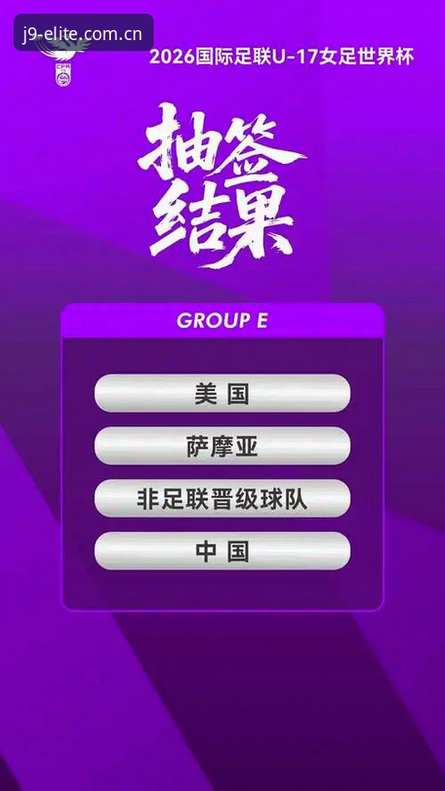 U17世界杯抽签：男足西班牙女足美国，谁是最强对手？中国两队晋级前景深度分析